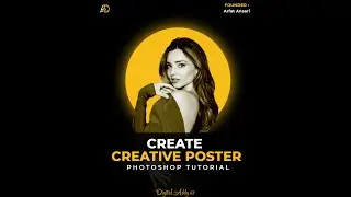 How to Create Creative Poster  In Photoshop .