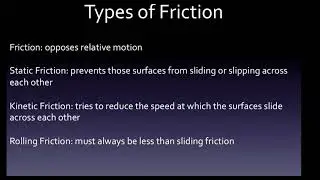 HESI A2 Exam: Friction