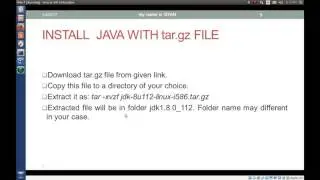 Download Install Java (JDK) 8 on Ubuntu From Oracle Website | tar.gz File | Valid for Java (JDK) 14