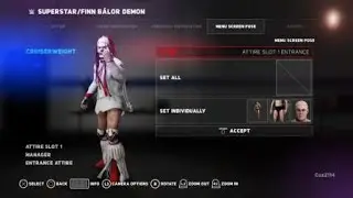 WWE 2K18 Custom Finn Balor(Pennywise The Clown)