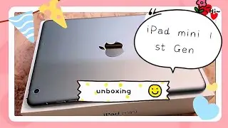 iPad mini 1st Gen UNBOXING( RE UPLOAD)