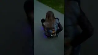 Катаюсь на героскутере 😃