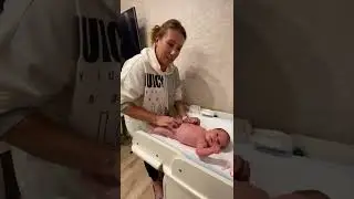 Abdominal massage for infants