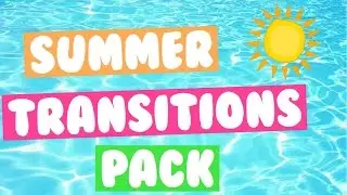 SUMMER TRANSITIONS GREEN SCREEN PACK