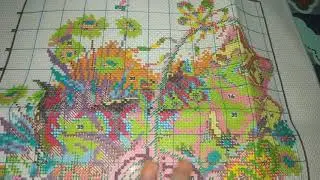 Shopee Haul - Unboxing Anself Cross Stitch Kit | Set Menyulam