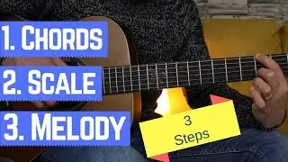 Guitar Lesson: How to Write a Simple Melody on Guitar - Three Steps