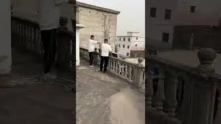 Solar Ladder Elevator  #solarsystem #rooftop #lifting