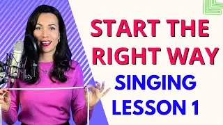 ✅Your FIRST Singing Lesson (Beginner Lesson from a REAL Vocal Coach) Natalia Bliss