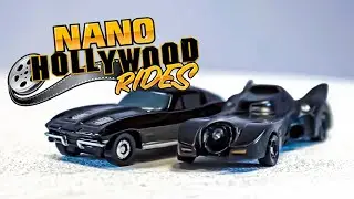 микро БЭТМОБИЛИ! Наборы Hollywood Rides модель машинок Batman