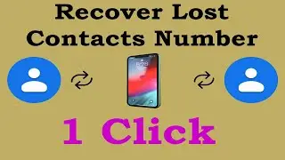 Recover lost contacts mobile number from google contacts in Gmail | Ali iT Bd