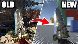I Recreated the Buster Sword from the Apex Legends FF7 Event! | Devlog
