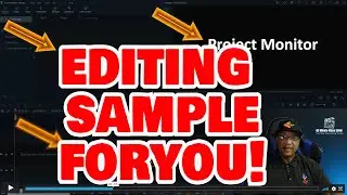 Video Editing Timeline Example from 60 Minute Video Editor