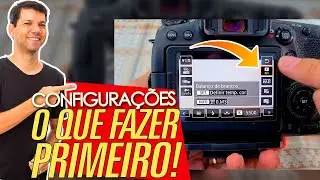 COMO GRAVAR VÍDEO COM CÂMERA | Primeiras configurações!