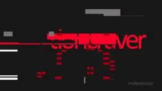 Motioncraver: Graphic Glitch Logo After EffectsTemplate