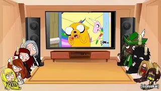 The InVinity Cast Reacts to Adventure Time - Slumber Party Panic