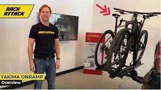 Yakima OnRamp Hitch Mount Platform Bike Rack with Ramp Overview