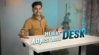 Best Height Adjustable Desk in India | Jin Office Height Adjustable Desk | Budget Standing Desk