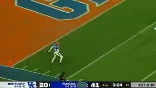 Cormani McClain Records His 1st PICK 6 As A Florida Gator 💵🐊
