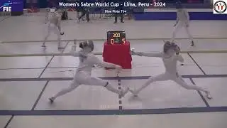 Lima World Cup 2024 SWS - L64 - Kalina Atanassova BUL v Theodora Gkountoura GRE
