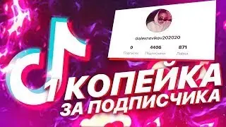 97 000 ПОДПИСЧИКОВ В ТИК ТОК ЗА 15 РУБЛЕЙ  КАК И ГДЕ КУПИТЬ ЖИВЫХ ПОДПИСЧИКОВ TIK TOK