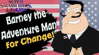 Barney the Adventure Man! - Smash Bros Lawl XP