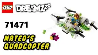 LEGO 71471 MATEO'S OFF-ROAD CAR (QUADCOPTER) | 3D Instructions