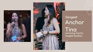 Sangeet Sandhya Anchoring| Anchoring Tips| Funny Games in Sangeet| Hosting Destination Wedding