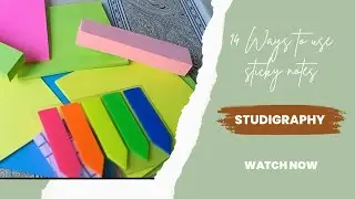 14 ways to use sticky notes| studigraphy