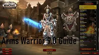 Shadowlands 9.0  Arms Warrior PvP Guide - Basic Rotation, Abilities, Talents