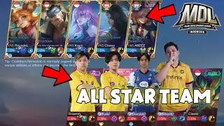 ONIC KAIRI WITH AN ALL STAR TEAM MET AN MDL TEAM IN RANK..😲