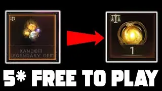 2 Ways To Get FREE 5 STAR Legendary GEMS In Diablo Immortal