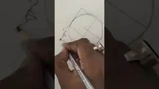 EASY Outline Face Drawing Tutorial for Beginners #shorts #art #drawing #face #pencildrawing#ytshorts