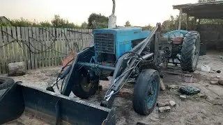 Трактор беларус мтз 80 приехал на кап ремонт!!