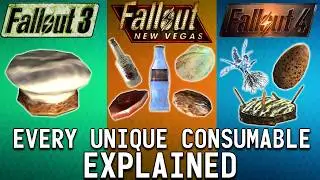 Every Unique Consumable In Fallout Explained