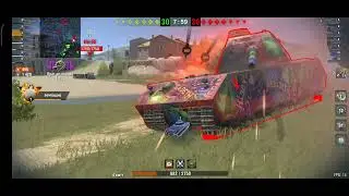 12к урона за 5 секунд в Big Boss|WoT Blitz #WoTBlitz #wot