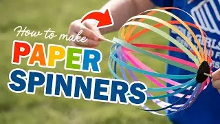 Summer DIY Project: Make A Paper Spinner
