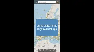 Tutorial: Creating a custom alert on the Flightradar24 mobile app