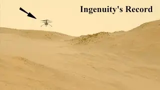 Mars Ingenuity Helicopter Made A Record By Climbing To Highest Altitude In Its History Of Flights