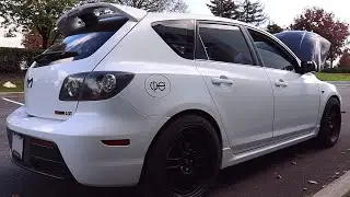 Rowdy BIG TURBO Mazdaspeed 3 - POV Pulls & Acceleration @ 26 PSI