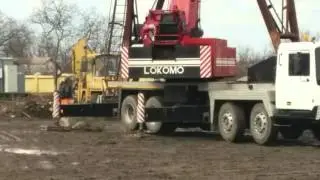 Демонтаж козлового крана