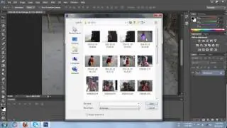 How to change background image photoshop