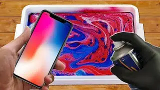 Hydro Dipping Phone case with spray paint (hydro dip xiaomi)