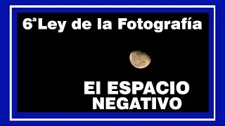 EL ESPACIO NEGATIVO en la FOTOGRAFÍA. Explicación del espacio negativo en la fotografía con ejemplos