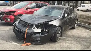 Dodge Dart за 750$. Лонжероны ушли в нирвану.  Восстановление по быстрому.