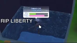 the unfortunate death of liberty lee | The Sims 4