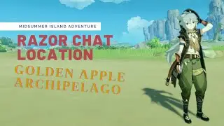 GENSHIN IMPACT : Razor Chat Location
