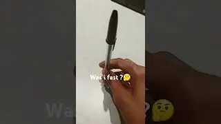 was i fast ?🤔