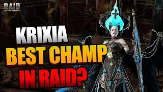 THE TRUE OP MYTHICAL CHAMPION! NIGHT QUEEN KRIXIA! | Raid Shadow Legends
