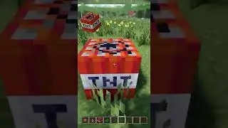 Very BIG AND POWER Explosion in Minecraft!! #minecraft #lifehacks #shorts