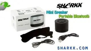 Sharkk Portable Mini Bluetooth Speaker (Micro SD)